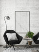 "Key Intersection" Floater Framed Painting Print on Canvas, 20x30