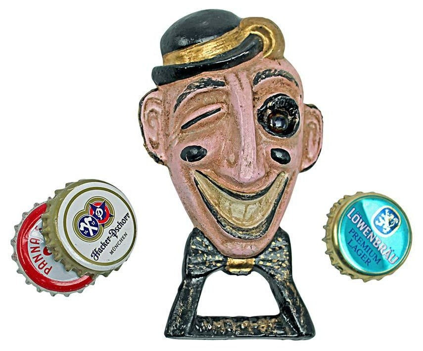 Collectible Cast Iron Bottle Beer Opener
