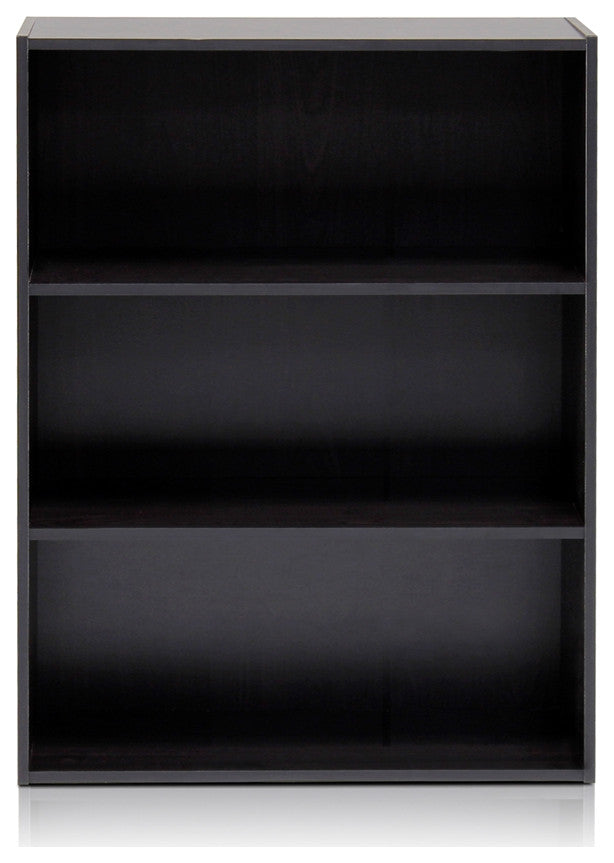 Pasir 3 Tier Open Shelf, Espresso
