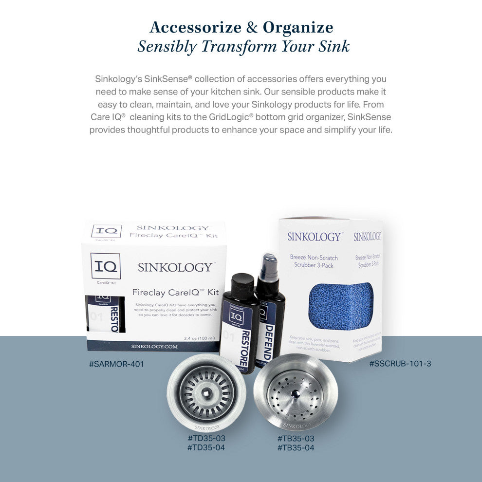 Jackson Crisp White Fireclay 33" Single Bowl Drop-In Kitchen Sink with 4 Holes