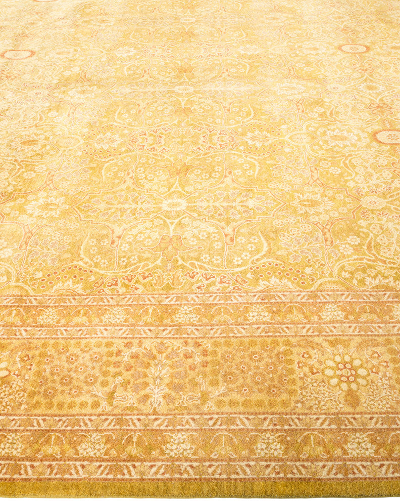 Mogul, One-of-a-Kind Hand-Knotted Area Rug Green, 8'1"x10'6"