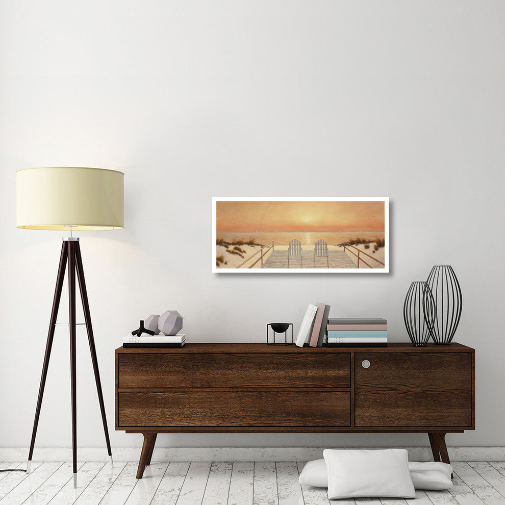 "Take Two" Digital Paper Print by Diane Romanello, 42"x18"