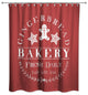 Gingerbread Bakery 71x74 Shower Curtain