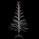 9' Prelit Christmas Cascade Twig Tree Outdoor Yard Art Decoration Multi-Color