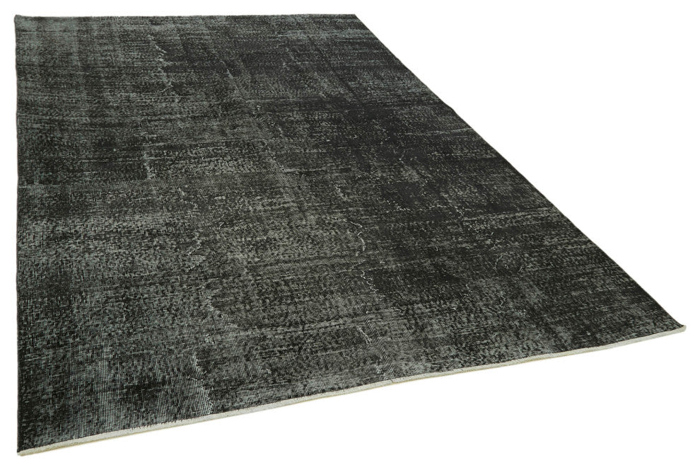 Rug N Carpet - Handwoven Turkish 6' 9'' x 9' 10'' Distressed Overdyed Rug