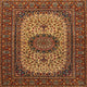 Ahgly Company Indoor Square Traditional Area Rugs, 8' Square