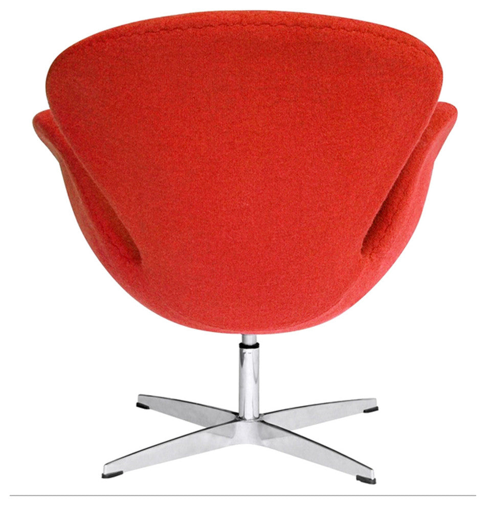 Modern Classics Swan Chair Fabric, Orange