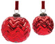 Mercury Glass Ball Ornament, 4-Piece Set