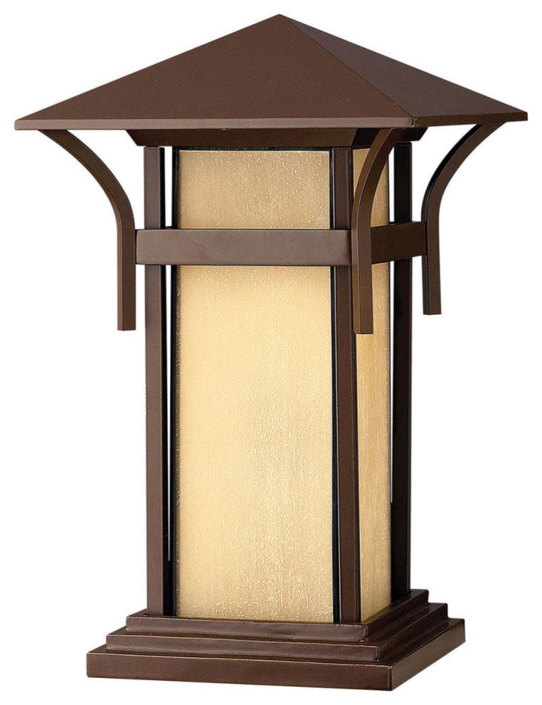 Hinkley Harbor Medium Pier Mount Lantern 12V, Anchor Bronze