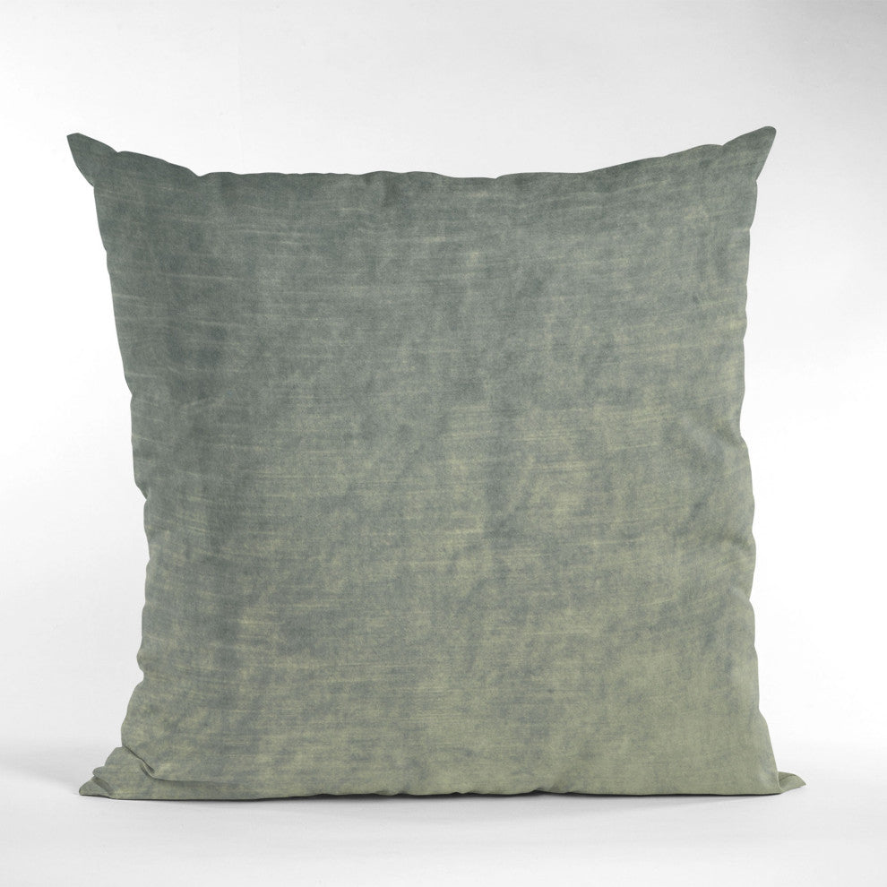 Sterling Lux Velvet Shiny Velvet Luxury Throw Pillow, Double sided 26"x26"