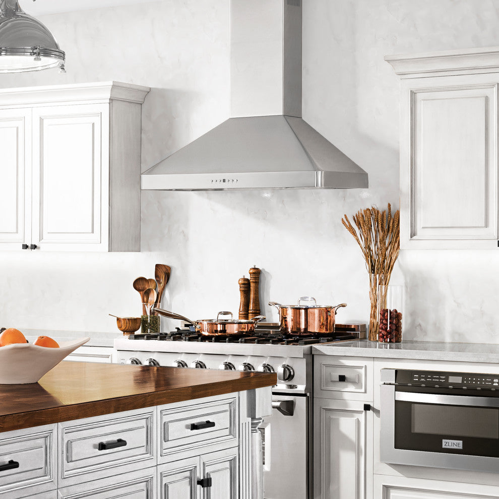 ZLINE 30 in. Wall Range Hood, Stainless Steel, KF2-30