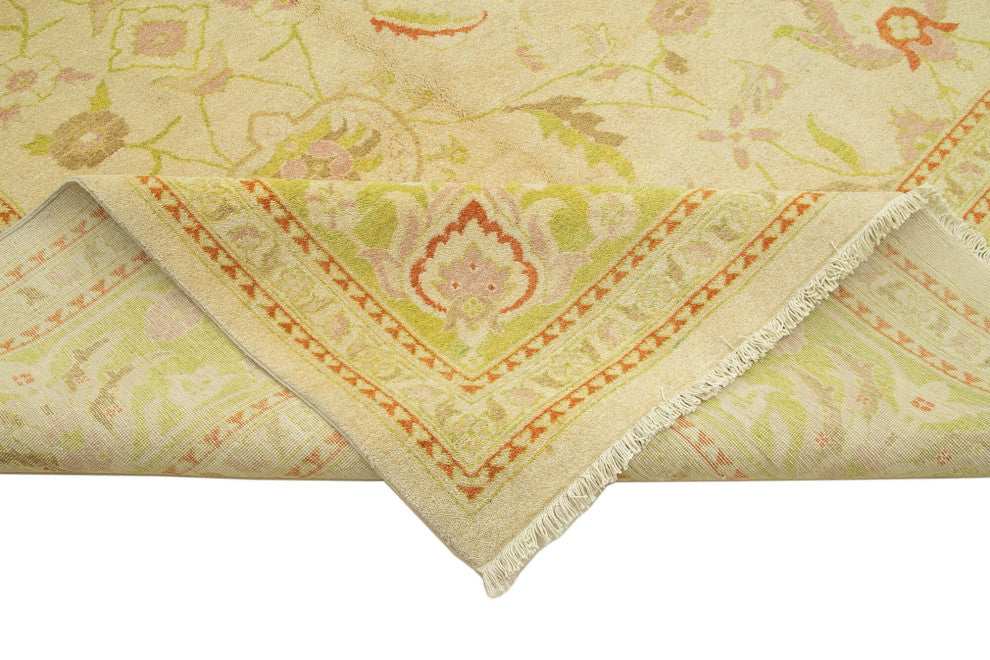 Rug N Carpet - Hand-Knotted Oriental 12' 2" x 17' 5" Oversize Oushak Area Rug