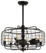 Safavieh Larsin Ceiling Light Fan Black