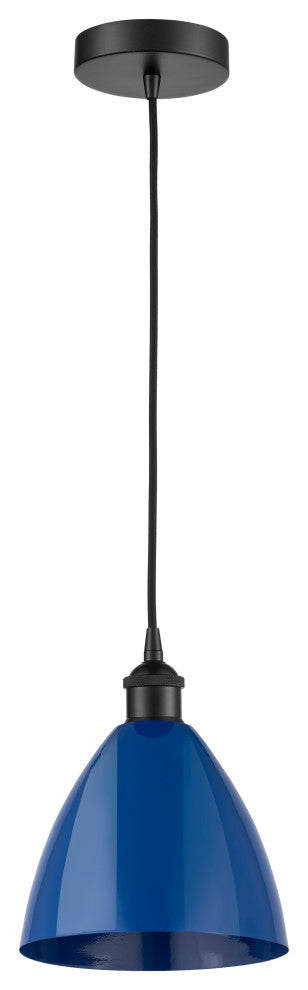 Innovations 616-1P-BK-MBD-75-BL 1-Light Mini Pendant, Matte Black
