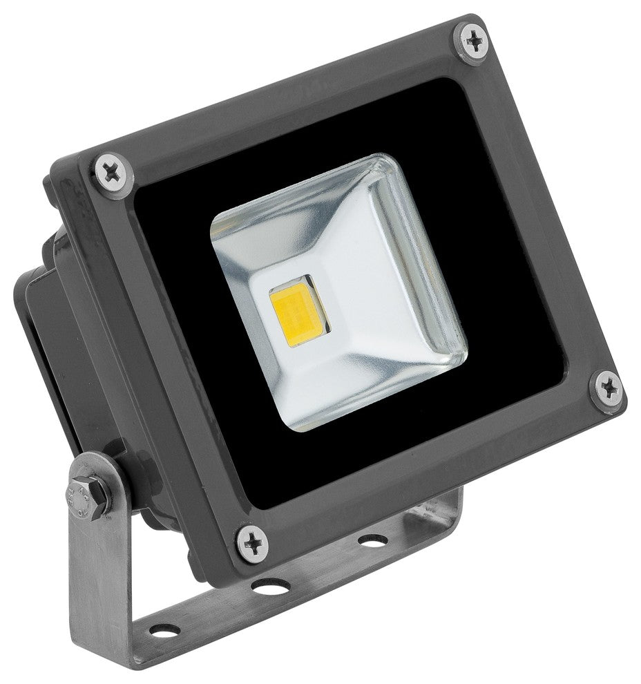 10 Watt LED Flood Light, 85V-265VAC, 3200K Warm White, 80 Degree Beam Angle