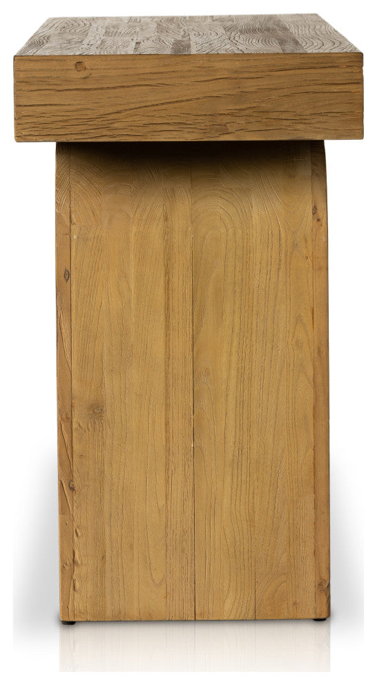 Keane Console Table-Natural Elm