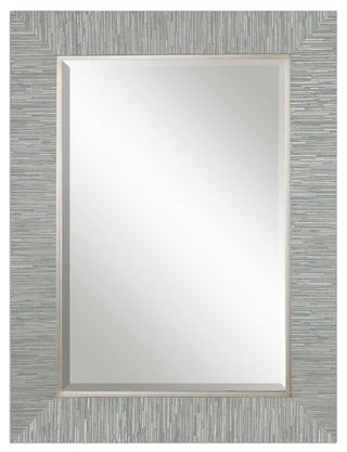 Uttermost Belaya Gray Wood Mirror
