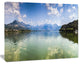 Kastoria Lake Greece Panorama, Landscape Canvas Art Print, 60"x28"