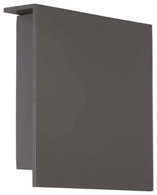 Modern Forms Square 10" LED Outdoor Wall Light, Bronze