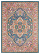 5' X 7' Teal Blue Power Loom Area Rug
