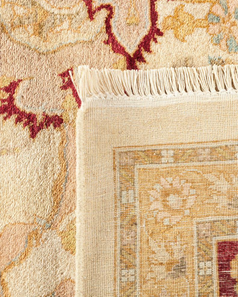 Serenity, One-of-a-Kind Hand-Knotted Area Rug Ivory, 8'1"x10'6"