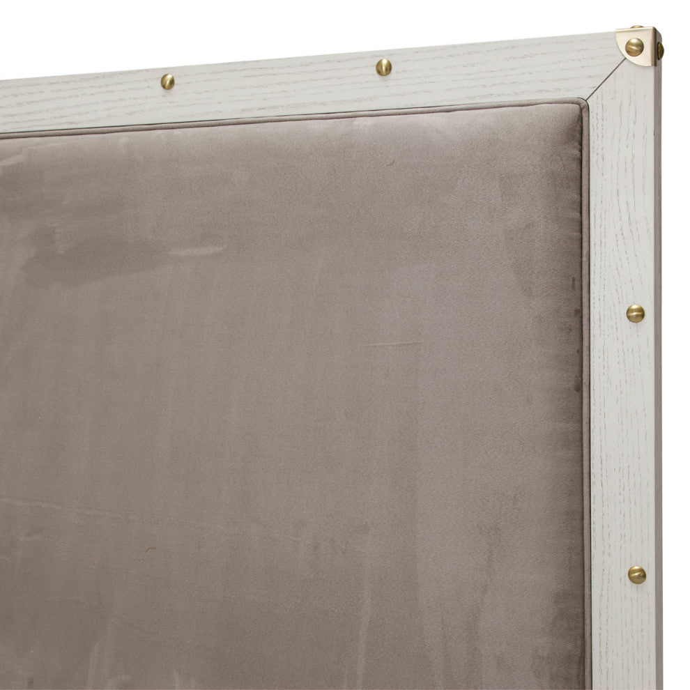 Menlo Station Cal. King Panel Bed, Eucalyptus
