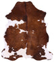 7' 0" X 6' 1" Organic Natural Hair-On Cowhide Area Rug C1631