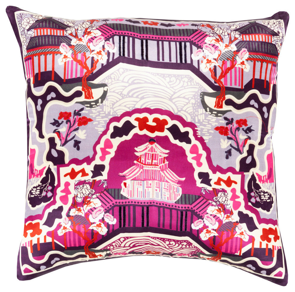 Surya Geisha GE-012 18" x 18" Pillow Kit