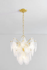 Darcia 18" Wide 5-Light Aged Brass Chandelier