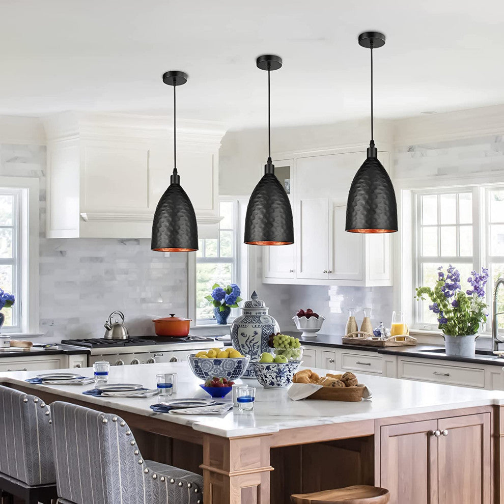 Black Pendant Lighting Vintage Industrial Pendant Hanging Lamp