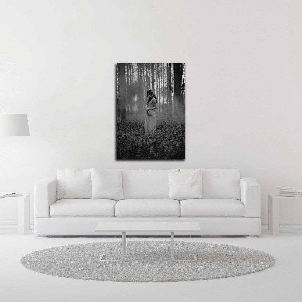 Girl in the Woods by Design Fabrikken, Print on Canvas, 30" x 42"