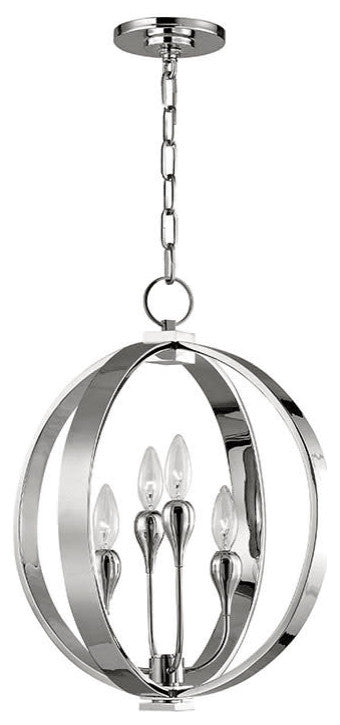 Hudson Valley Lighting 6716 Dresden 4 Light 16"W Taper Candle - Aged Old Bronze