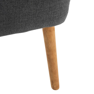 Safavieh Delfino Accent Chair, Dark Grey