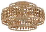 Crystorama Lighting Group SIL-B6003_CEILING Silas 3 Light 16\"W - Burnished