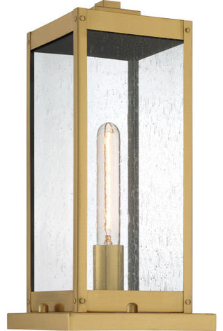 Quoizel WVR9106 Westover 16" Tall Outdoor Pier Mount Post Light - Earth Black