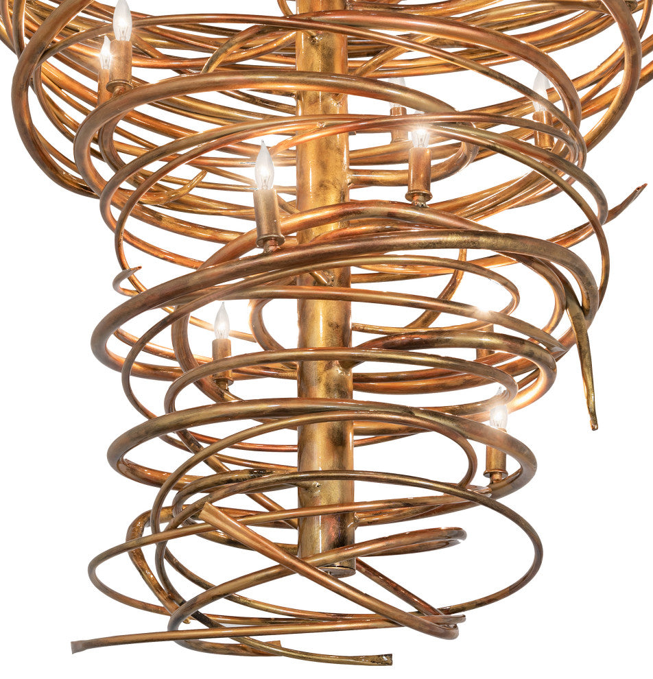 60" Cyclone 36 Light Chandelier