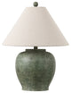 Safavieh Dylan 22" Table Lamp, Antique Green