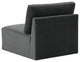 Willow Charcoal Armless Chair