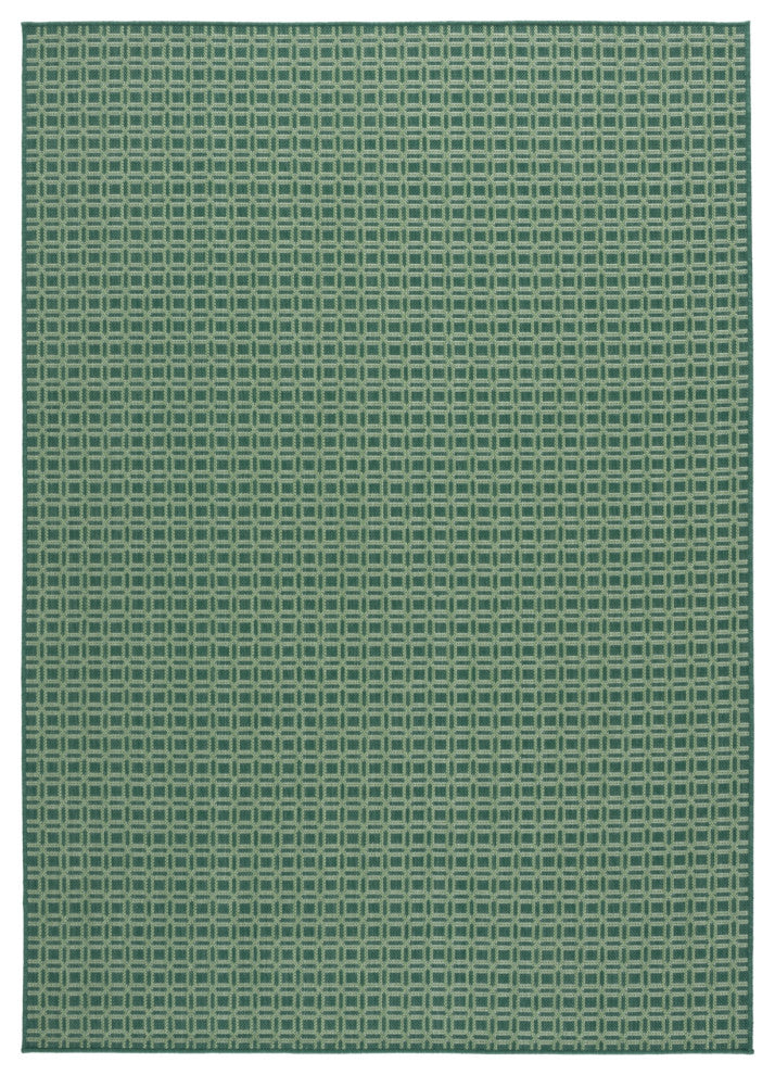 Safavieh Terrace Collection TER808 Rug, Dark Green/Light Green, 8'x10'