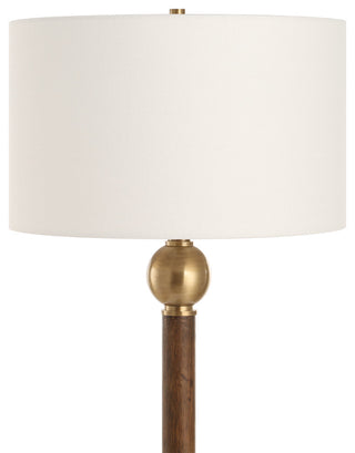 Uttermost Keros Dark Oak Floor Lamp