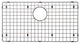 Starstar Sink Protector, Matte Black Stainless Steel, Bottom Grid, 30x17