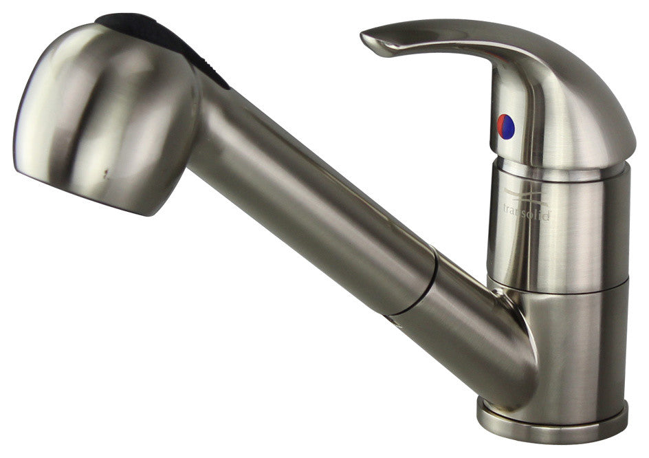 Beckett Pull Out Brass Kitchen Faucet