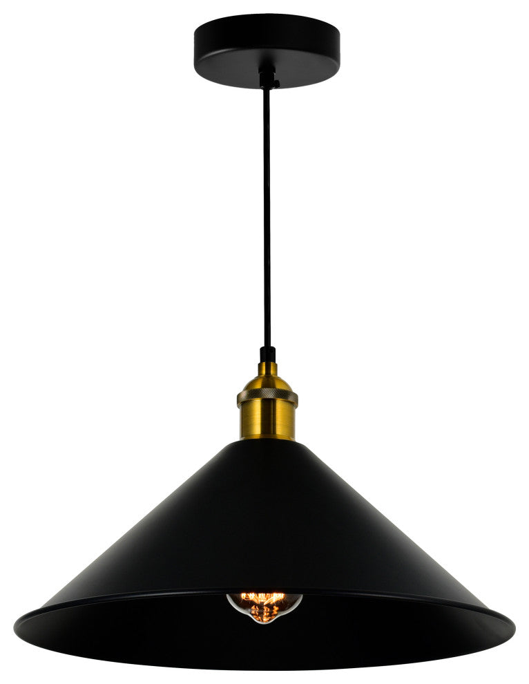 Brave 1 Light Black Mini Pendant