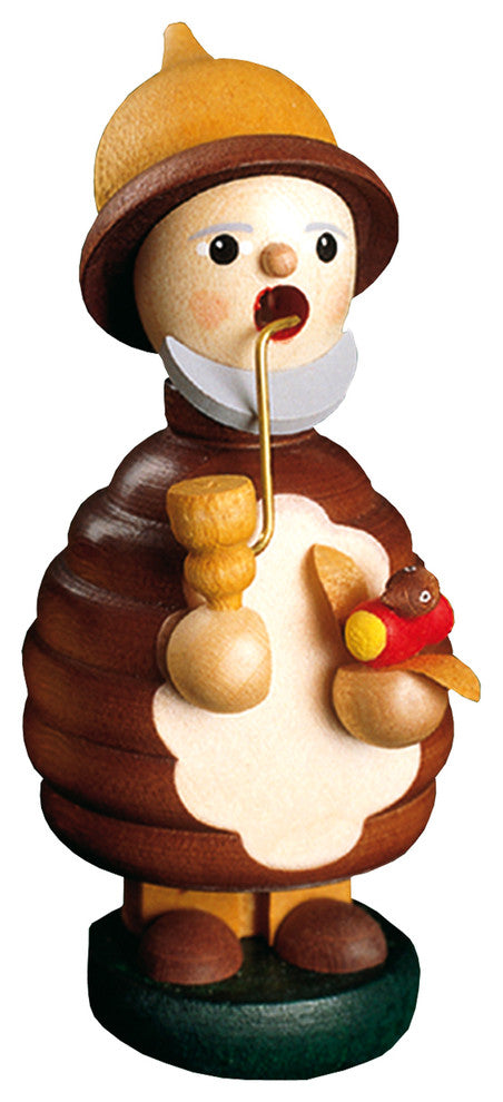Richard Glaesser Incense Burner- Dwarf With Bird