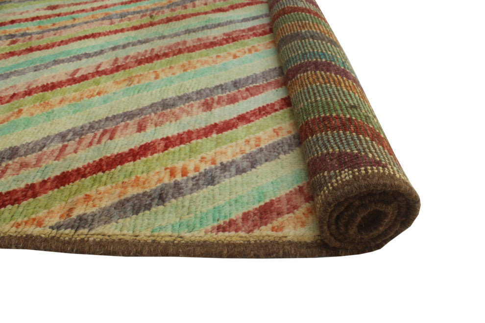 Winchester Kilim Chaunce Burgundy/Light Green Rug, 4'9x6'5