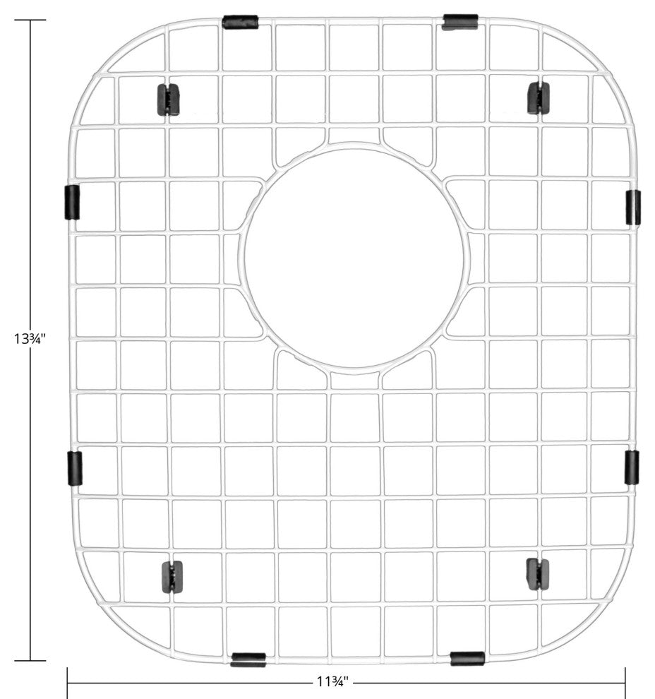 Karran USA GR-3008 11-3/4" L x 13-3/4" W Stainless Steel Basin - Stainless