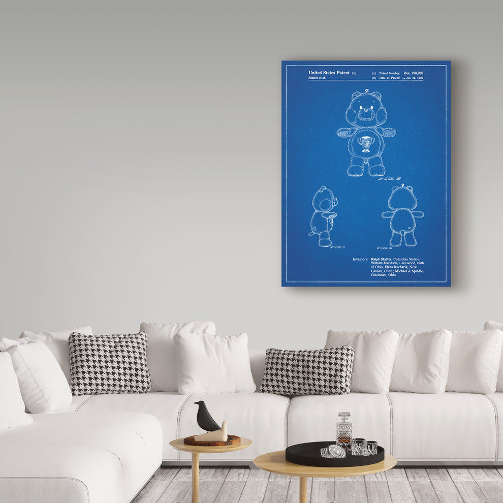 "Champ Care Bear" by Cole Borders, Canvas Art, 24"x18"
