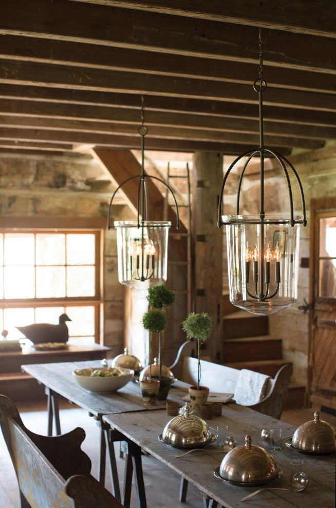 Hinkley Clancy Large Pendant, Buckeye Bronze