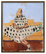 Polka Dot Fine Art Print, Gold, 35"x30"