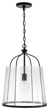 Capital Lighting 347011 Madison 14"W Pendant - Matte Black